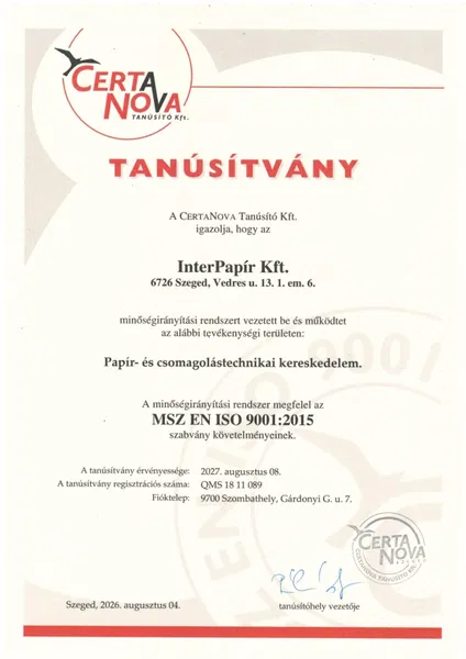ISO-9001-2015 Quality Management System